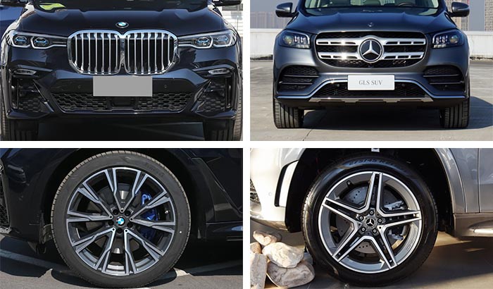 全尺寸豪华suv最强对决!百万级宝马x7对比奔驰gls,该买谁?