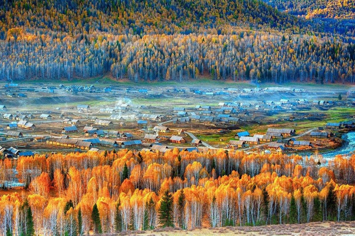 新疆禾木之秋 | 仿佛油画里的世外桃源