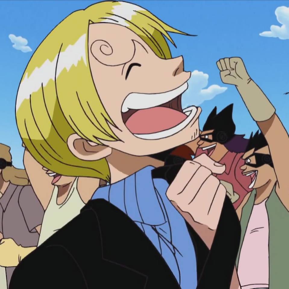 海贼王头像山治有命在就行谁都有能做到和不能做到的事情