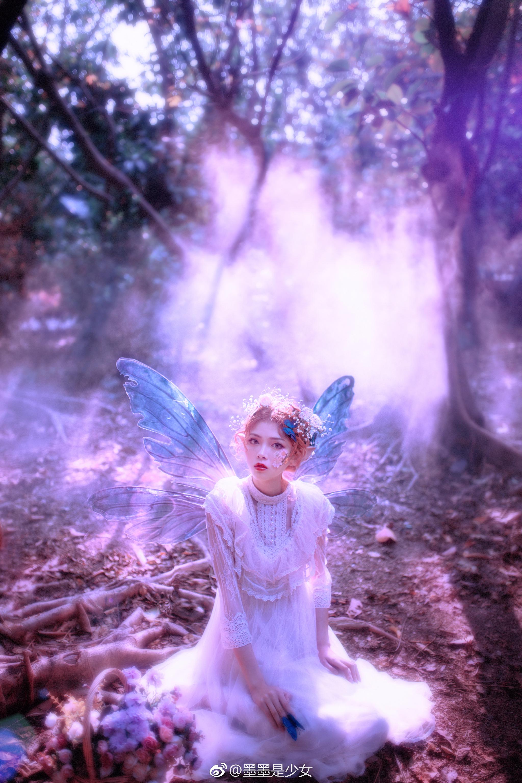 『她是坠落凡尘中的精灵-花仙子