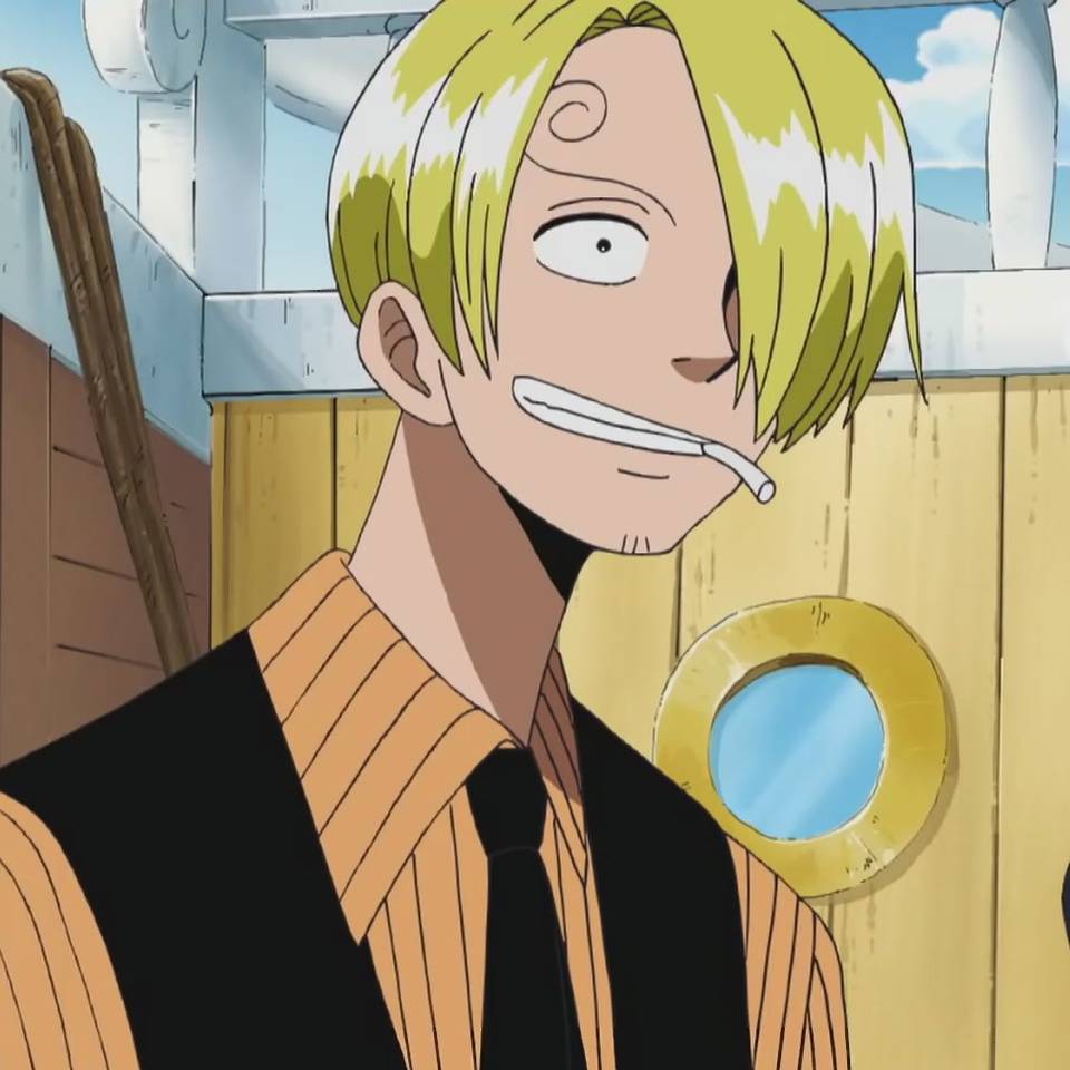 海贼王头像山治有命在就行谁都有能做到和不能做到的事情