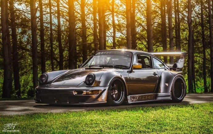 青蛙脸的rwb porsche 911 964,你们喜欢吗?-新浪汽车