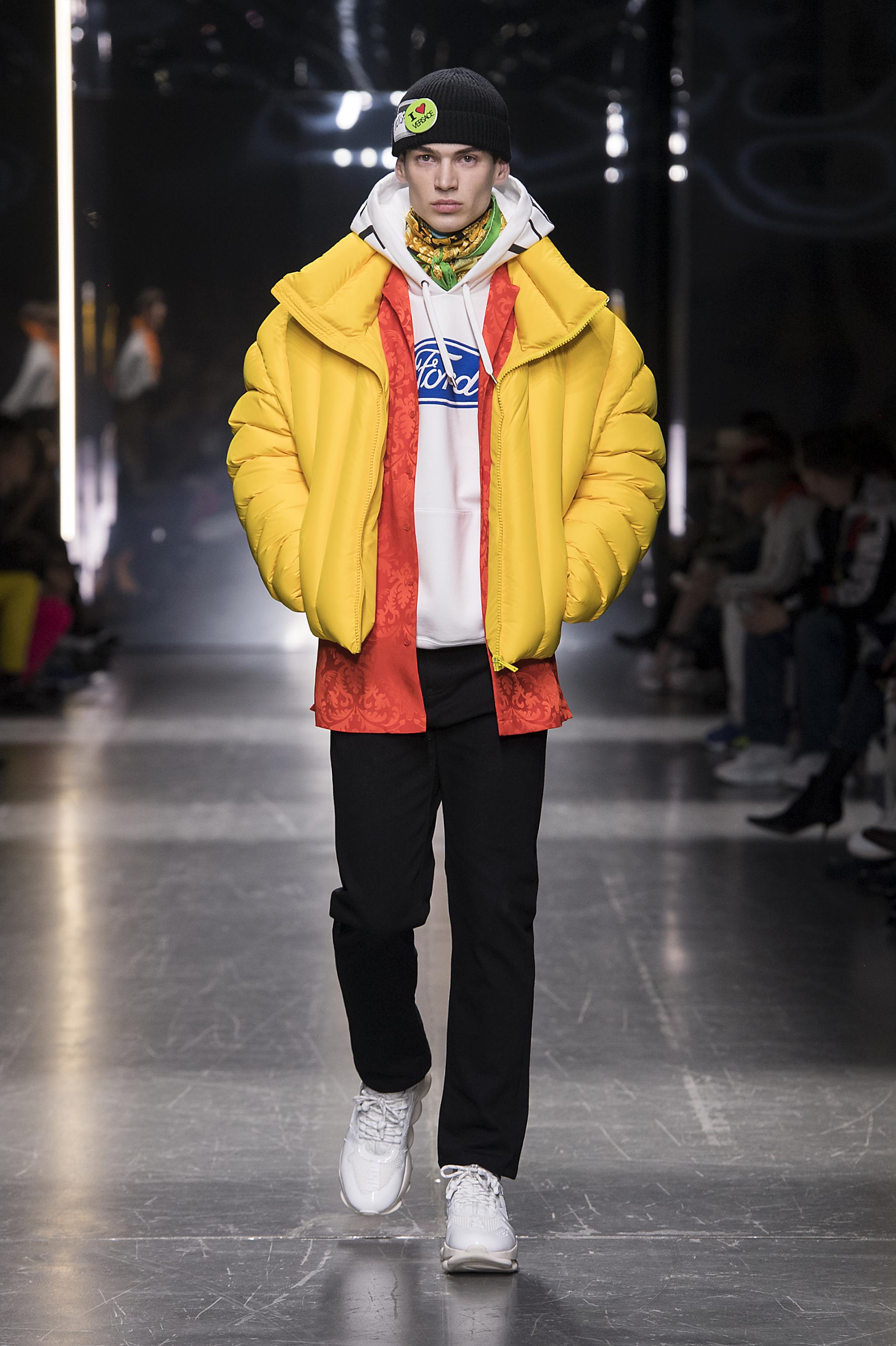 versace2019秋冬男装系列狂野依旧