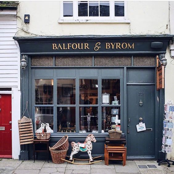 临街的小店门头设计