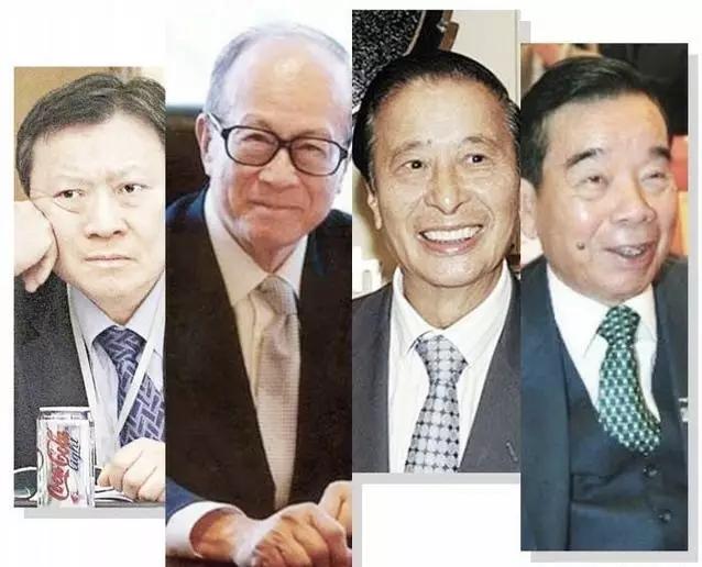 不不,咱们说的是"商业四大天王",他们是李嘉诚,李兆基,郑裕彤,郭得胜