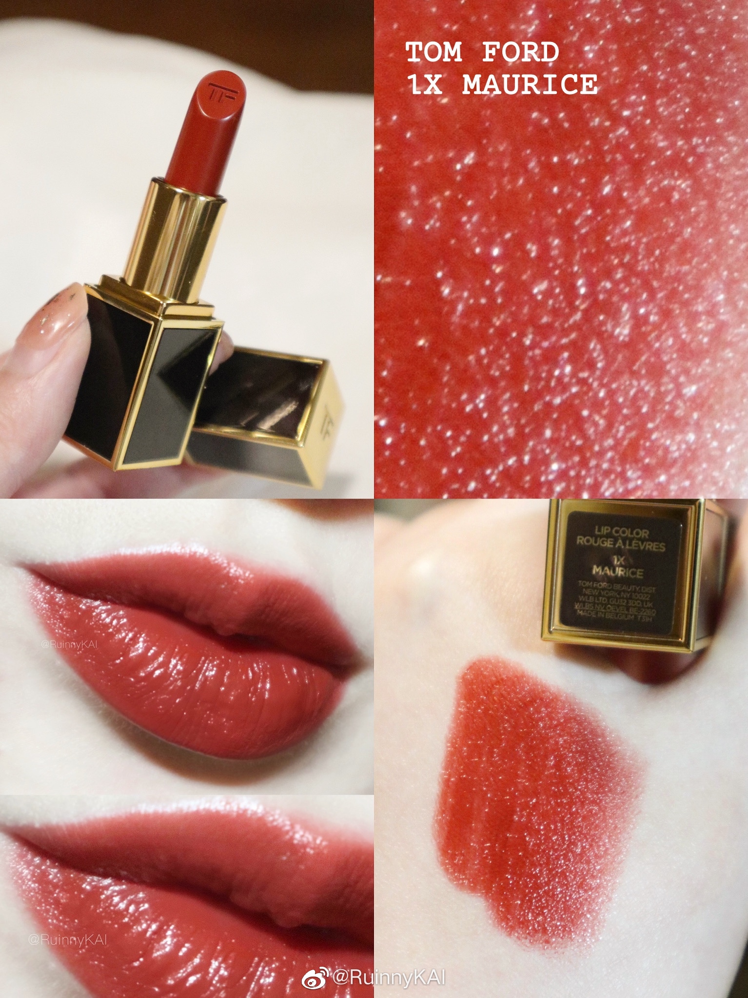 一点儿不夸张等了3个月才拿到的tf 1x maurice听说它叫焦糖柿子色