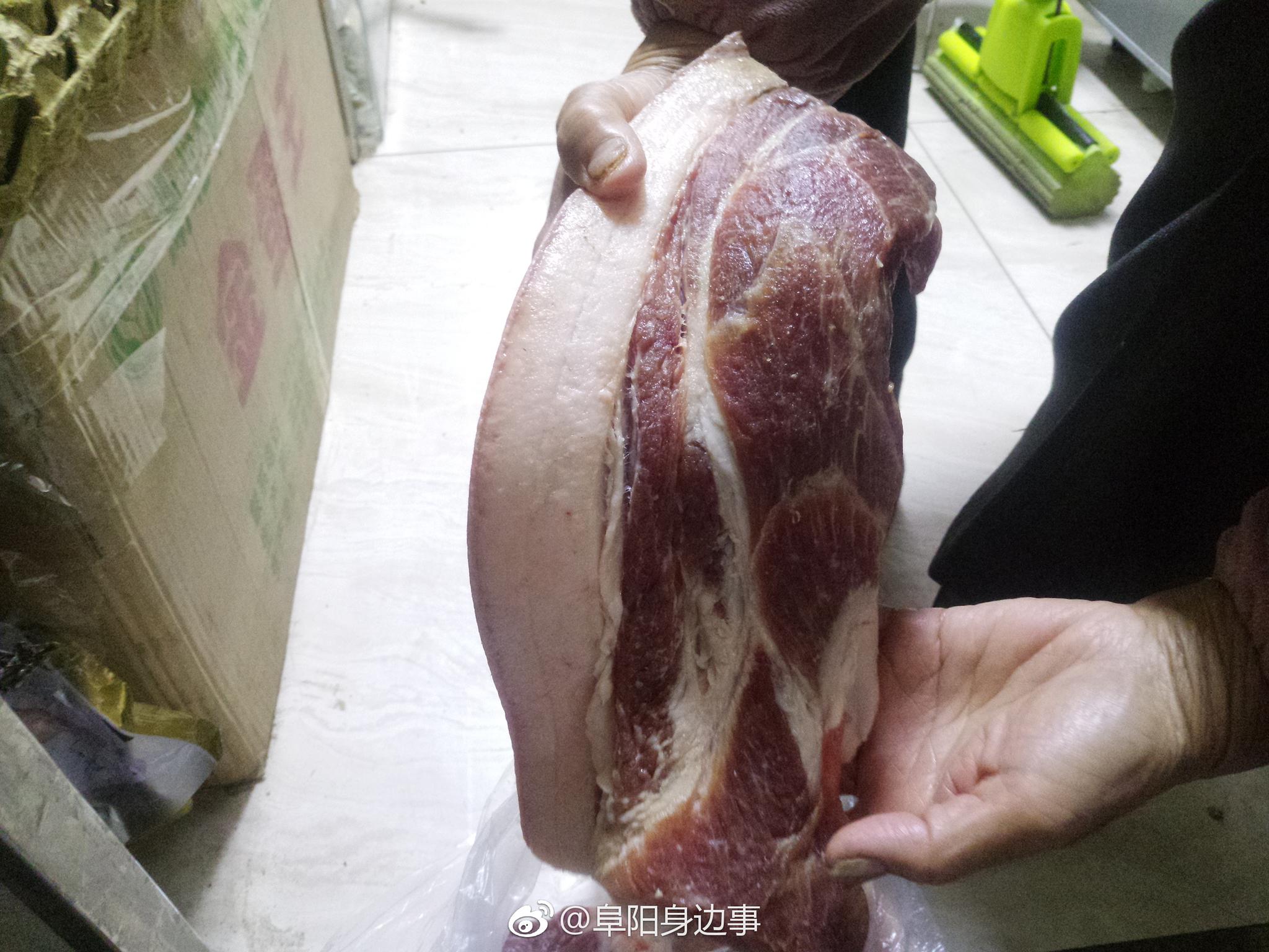 在超市买到臭肉 网友:心拔凉拔凉的