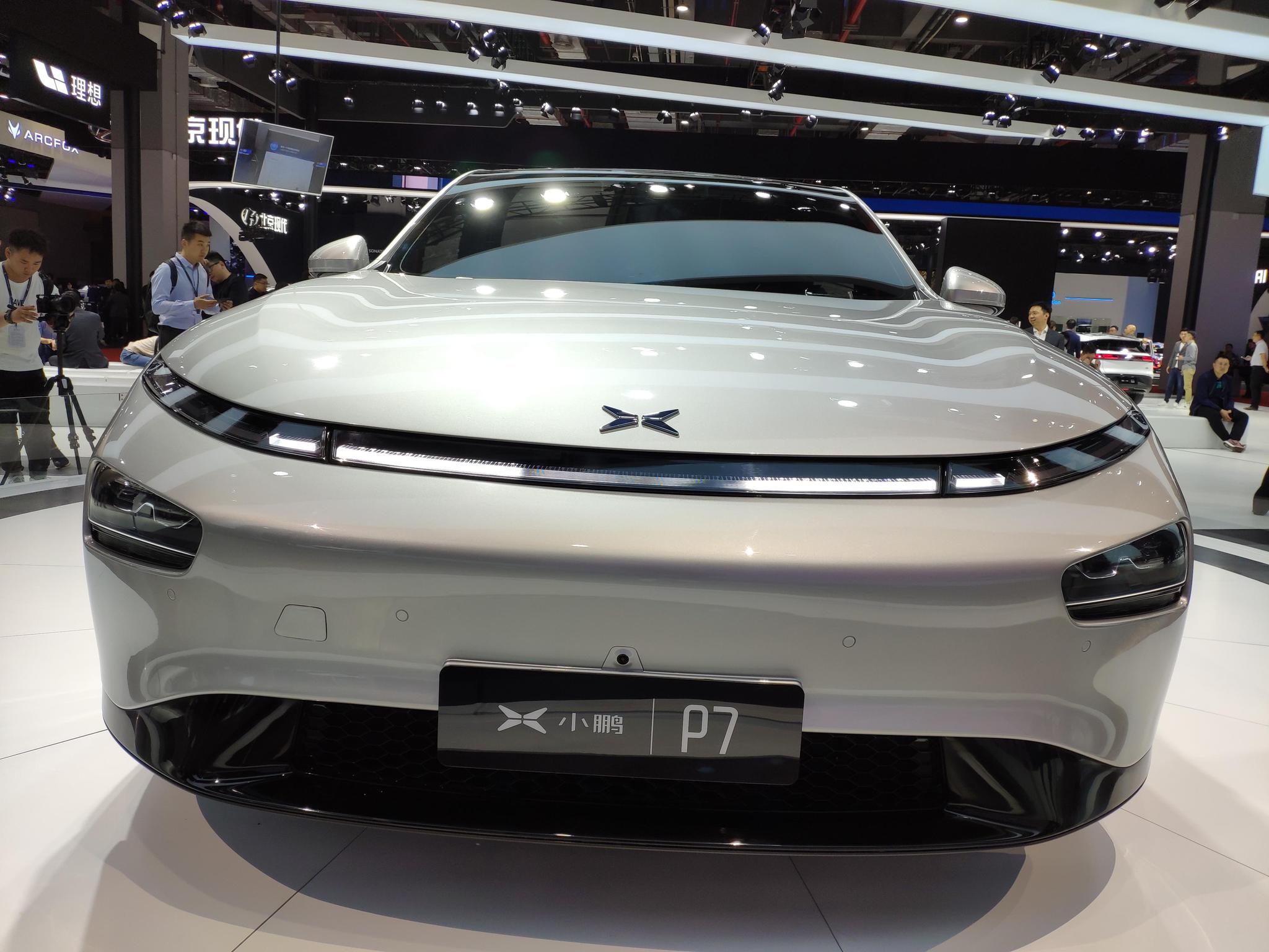 2019上海车展小鹏p7