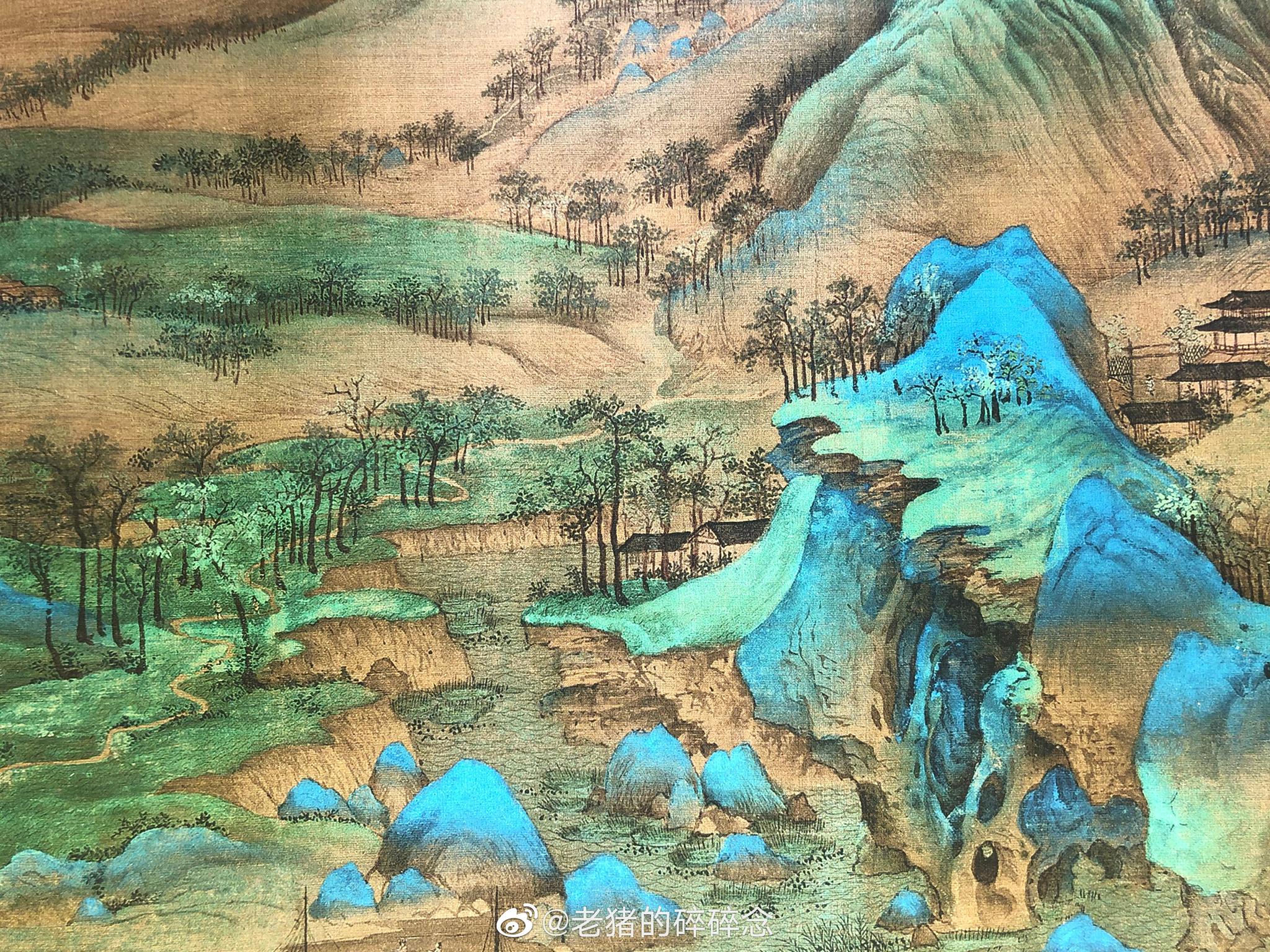 千里江山图北宋王希孟