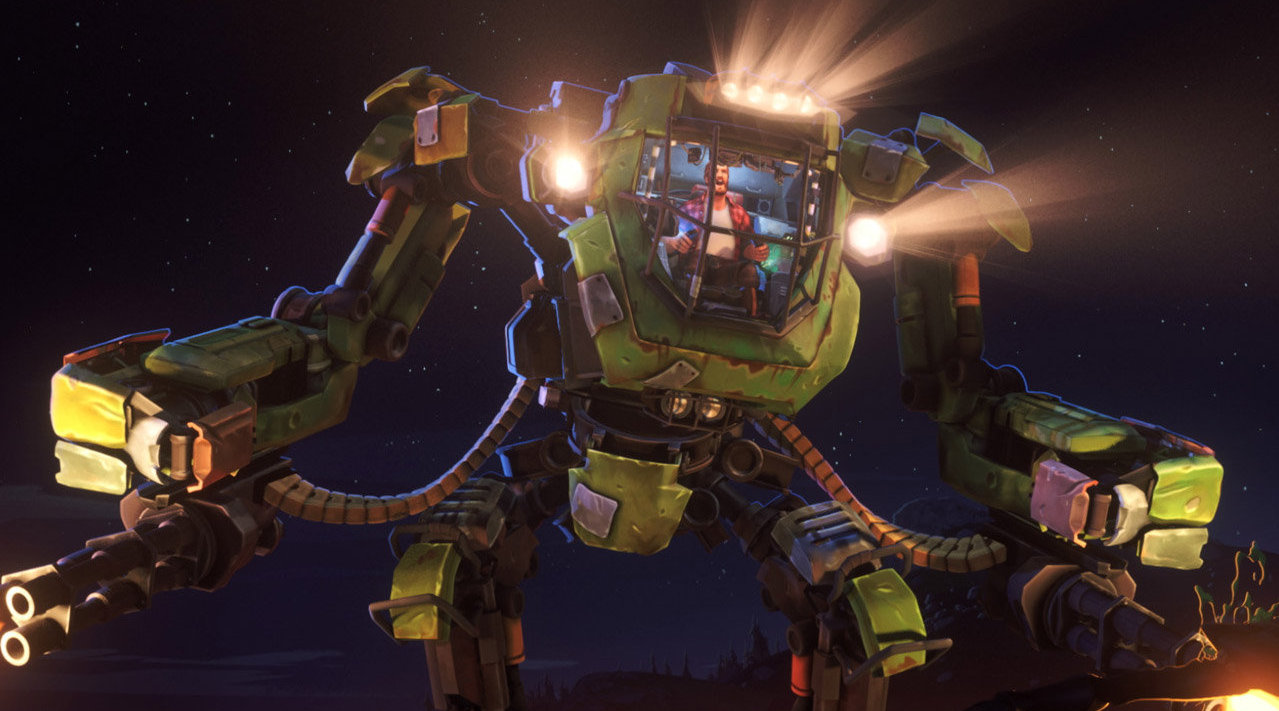 影史最硬核农民,放牛用机甲,除虫用核弹,农场能抵挡虫族入侵