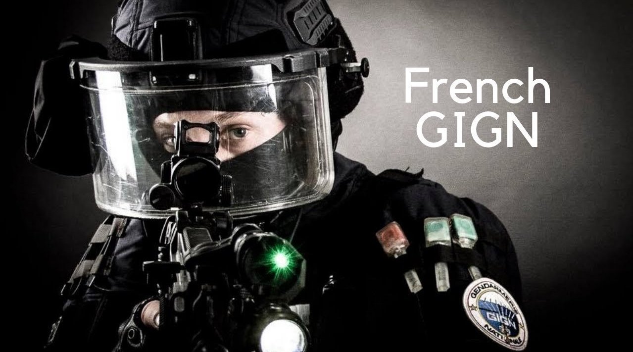 法国国家宪兵特勤队(gign )"凯旋门前的利剑" gign是世界上人数