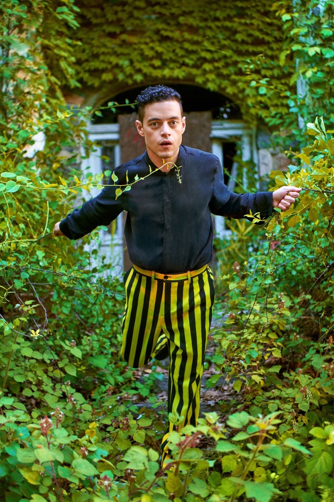 rami malek photographed by ryan mcginley for gq magazine.