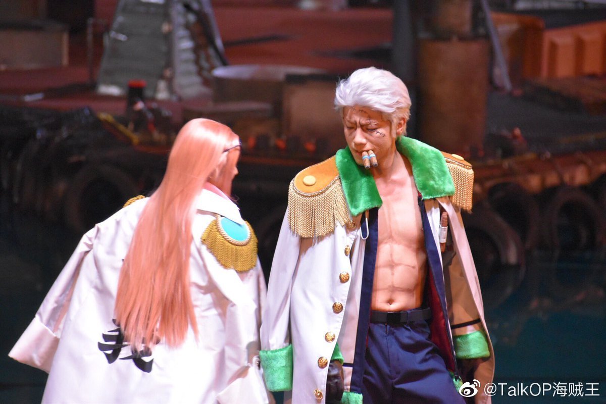 usj日本环球影城夏季海贼王舞台剧开演啦|日本环球影城|矢尾一树|冈村