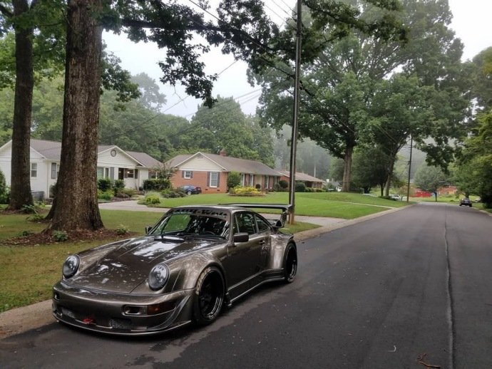 青蛙脸的rwb porsche 911 964,你们喜欢吗?-新浪汽车