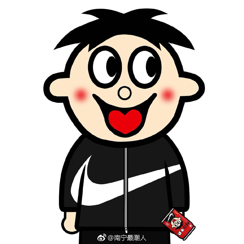 穿上潮牌的旺仔简直是整条gai最靓仔的仔 (香莓)