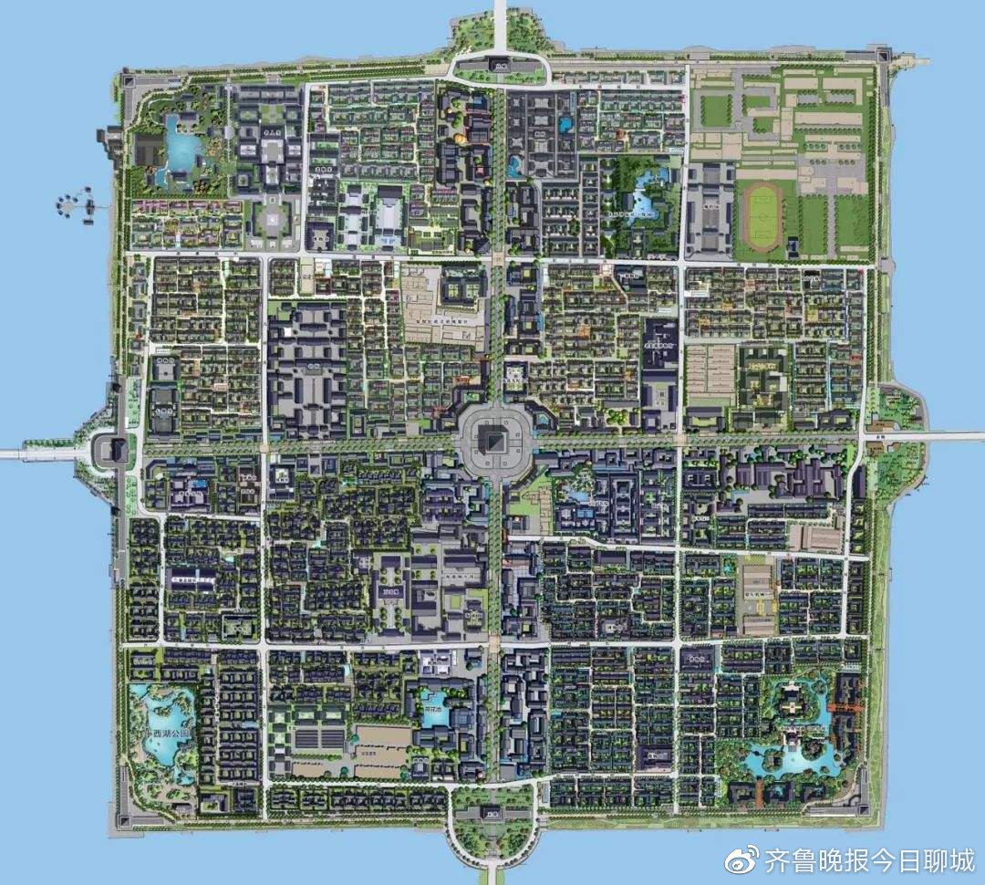 聊城古城九街十八巷和七十二胡同历史街巷将再现