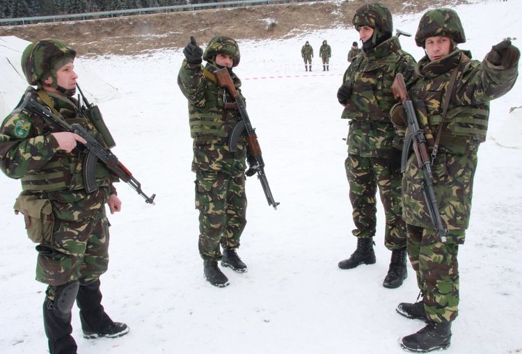 紧贴实战化:罗马尼亚山地旅部队不畏严寒踏雪军演