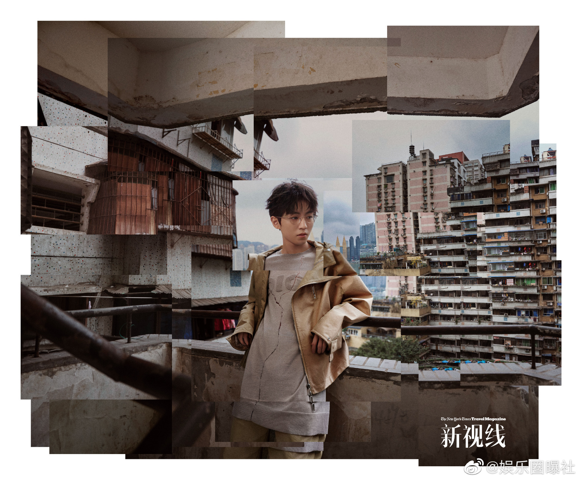 王俊凯2020的开年刊内页大片!少年始于重庆,归于重庆