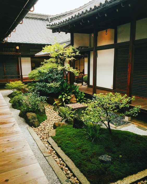 日本坪庭空间 日本坪庭空间