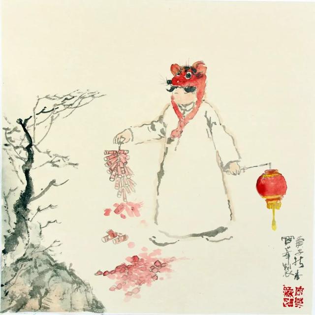 画家郑哥的过年日记