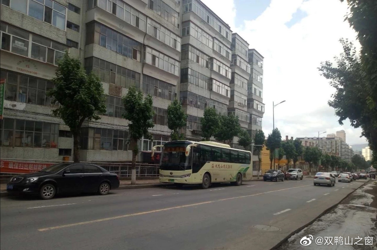 双鸭山:昨天一辆公交车在二马路逆行,有一位网友留言替公交车辩解
