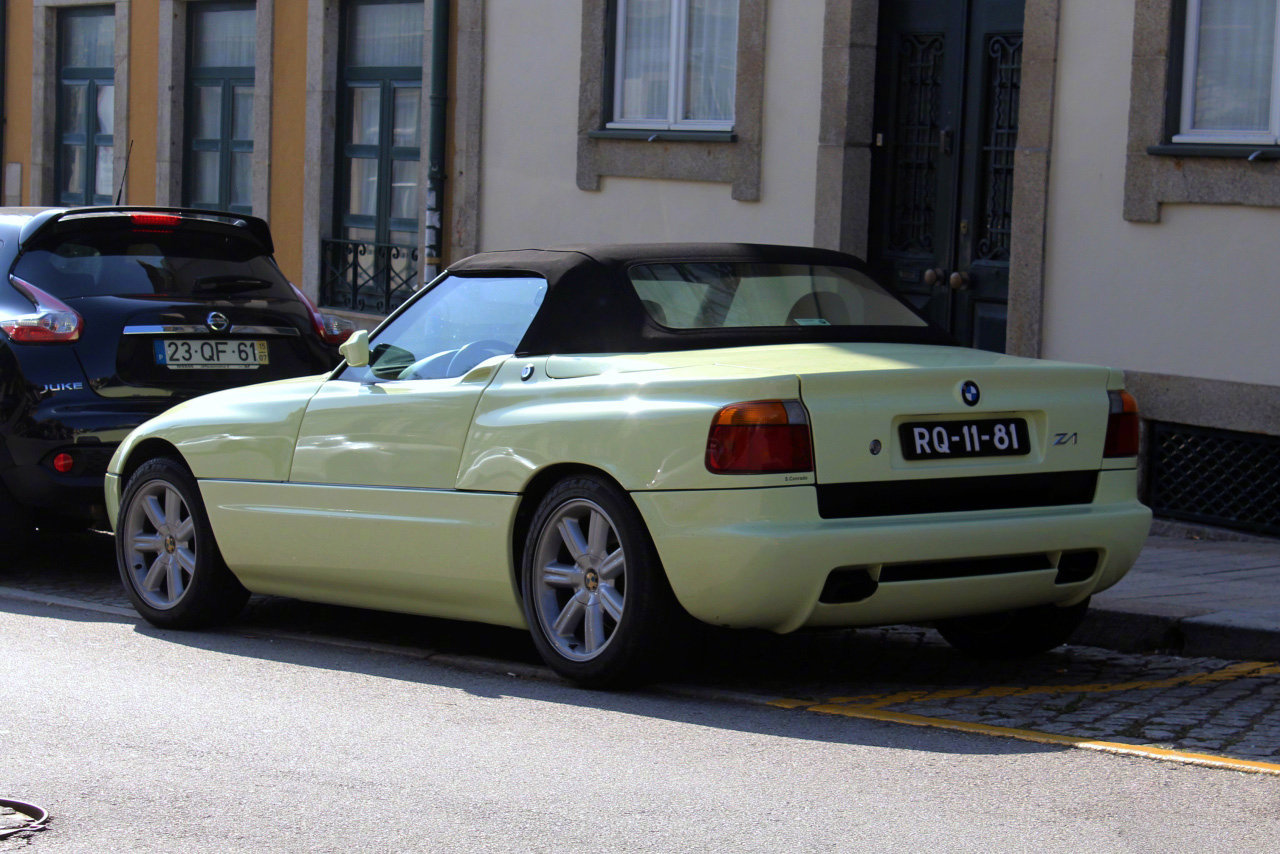 小鼻孔宝马bmw z1,喜欢宝马之前这样的设计吗?