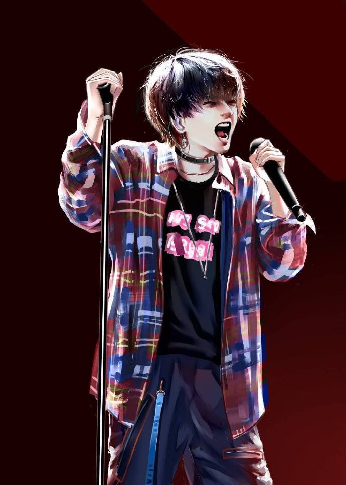 日系漫撕少年华晨宇