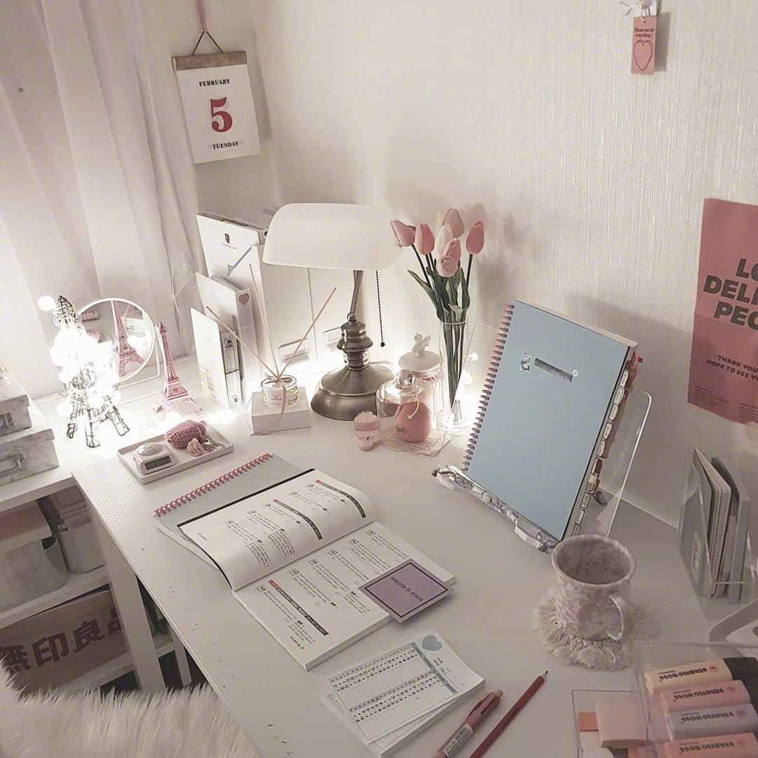 精致女孩的书桌78
