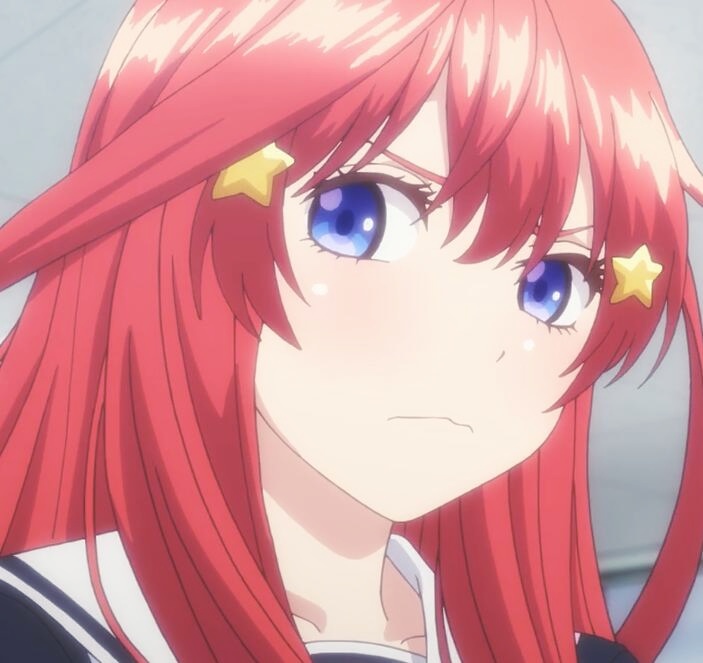 动漫头像《五等分的新娘》中野五月77是五姐妹中最能吃的那个79