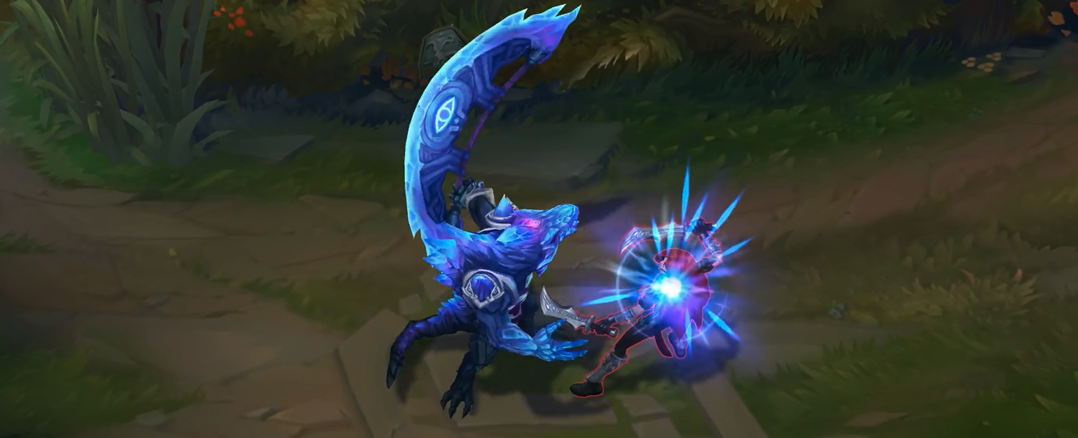 lol鳄鱼黯晶新皮肤上手:质量上与海克斯相差无几,但更容易入手