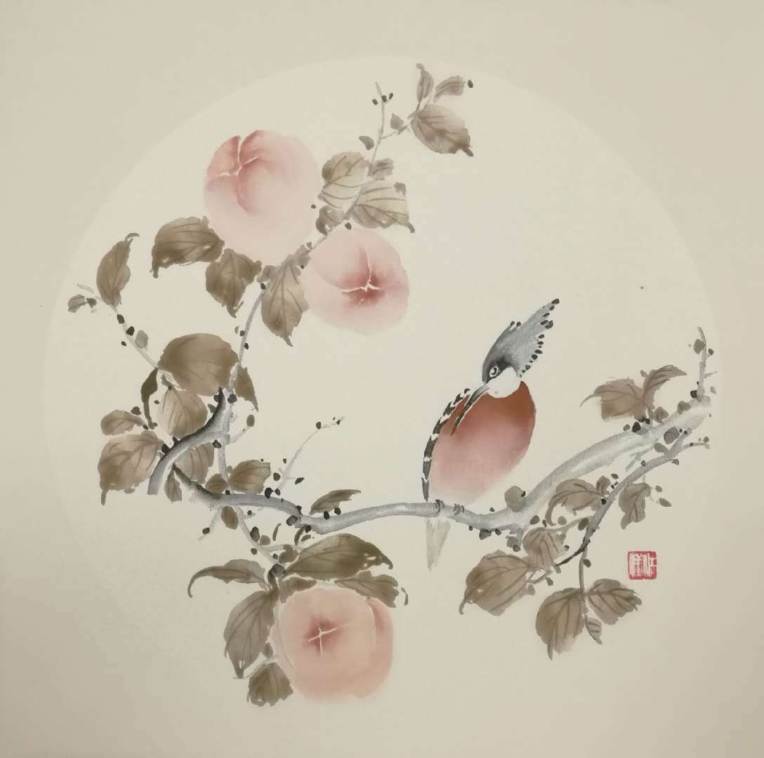 画家江洋作品欣赏:百花迎春图系列