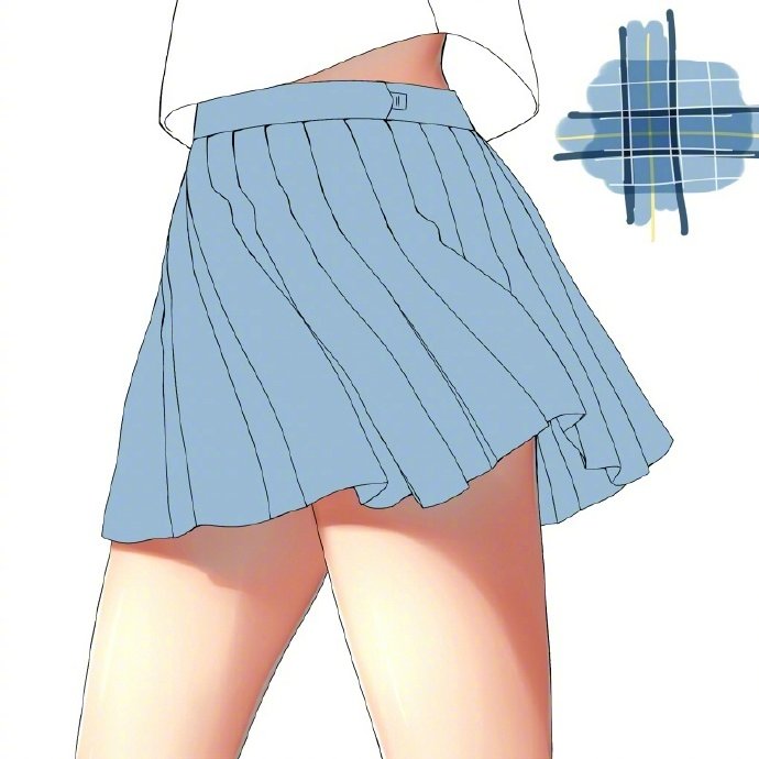 日式小清新一组少女短裙图来自画师hanerup站id61986967