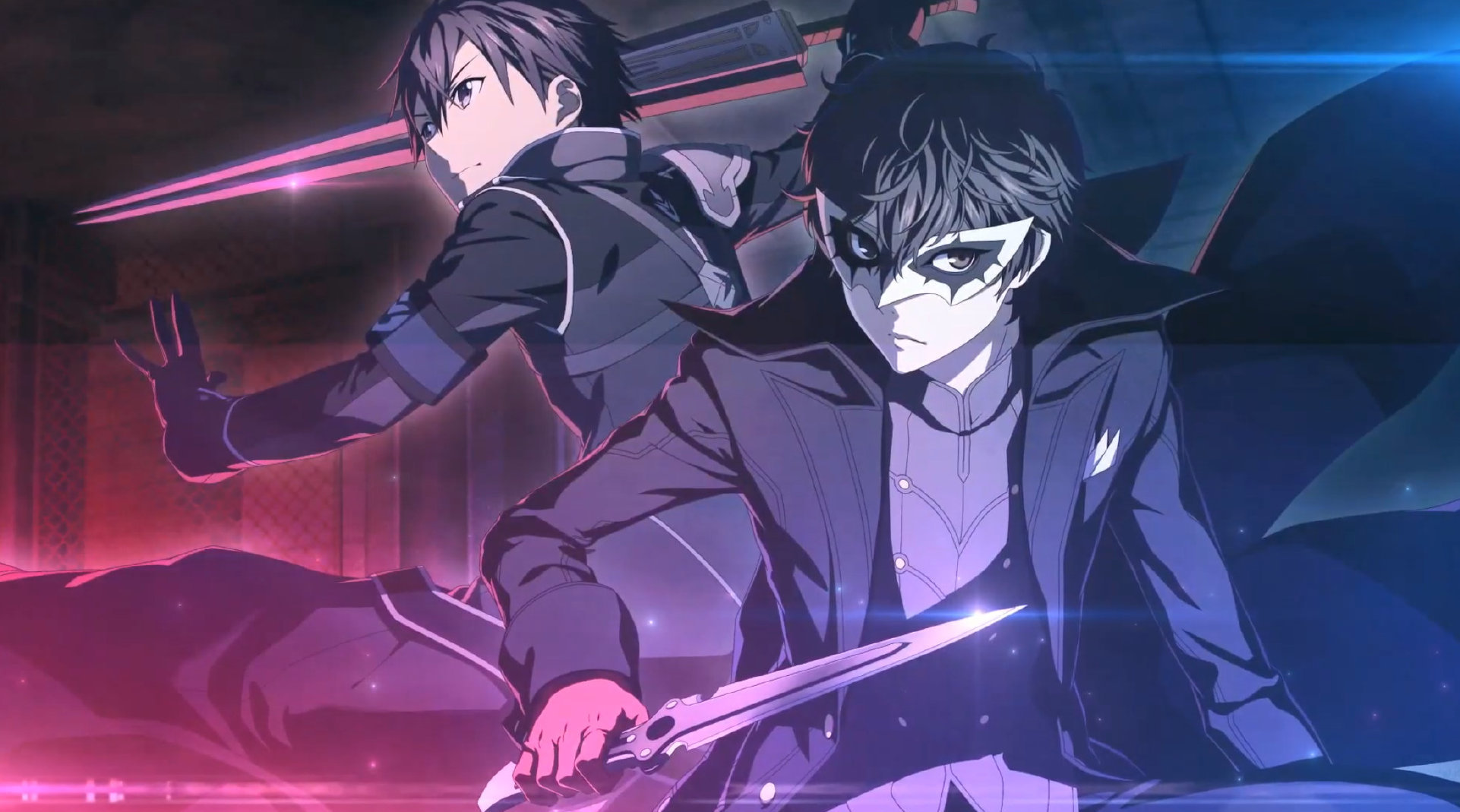 《刀剣神域》两部手游"saomd"和"saoif"与《女神异闻录5 皇家版》