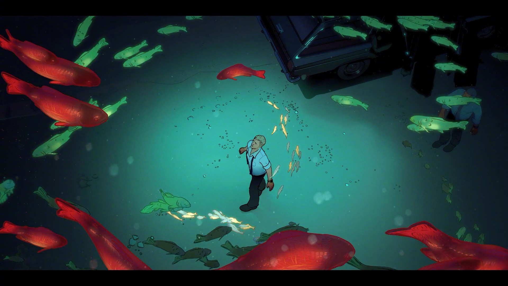 转发这一大群锦鲤 古鱼复苏