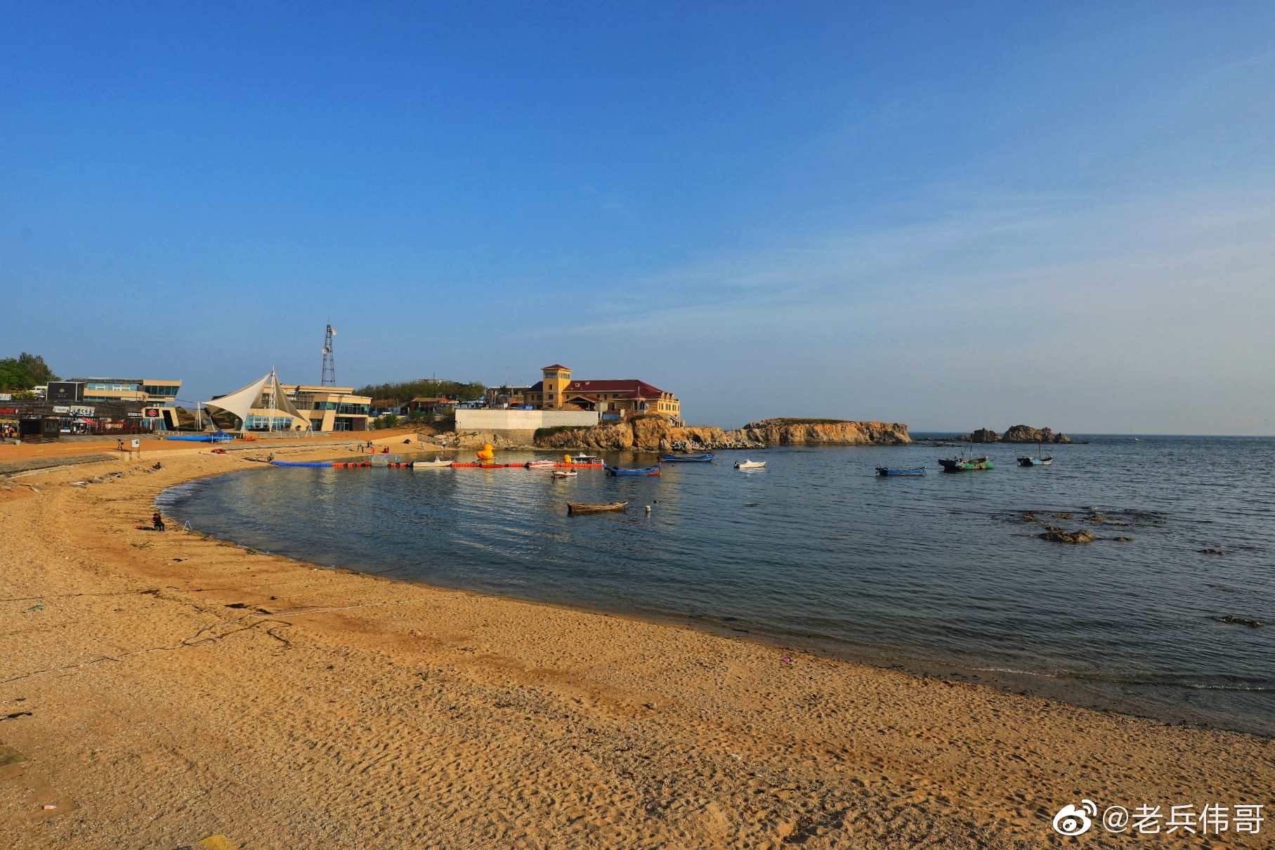 遇见大连初夏的石槽海滨