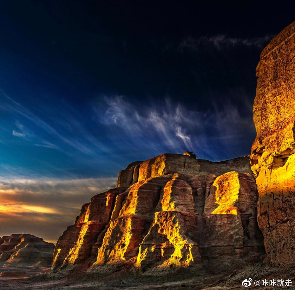 新疆楼兰古城,位于罗布泊西部