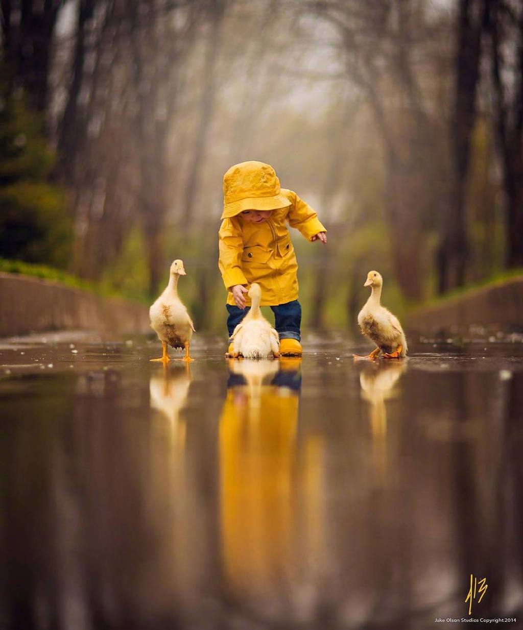 孩子的世界,简单又容易满足.