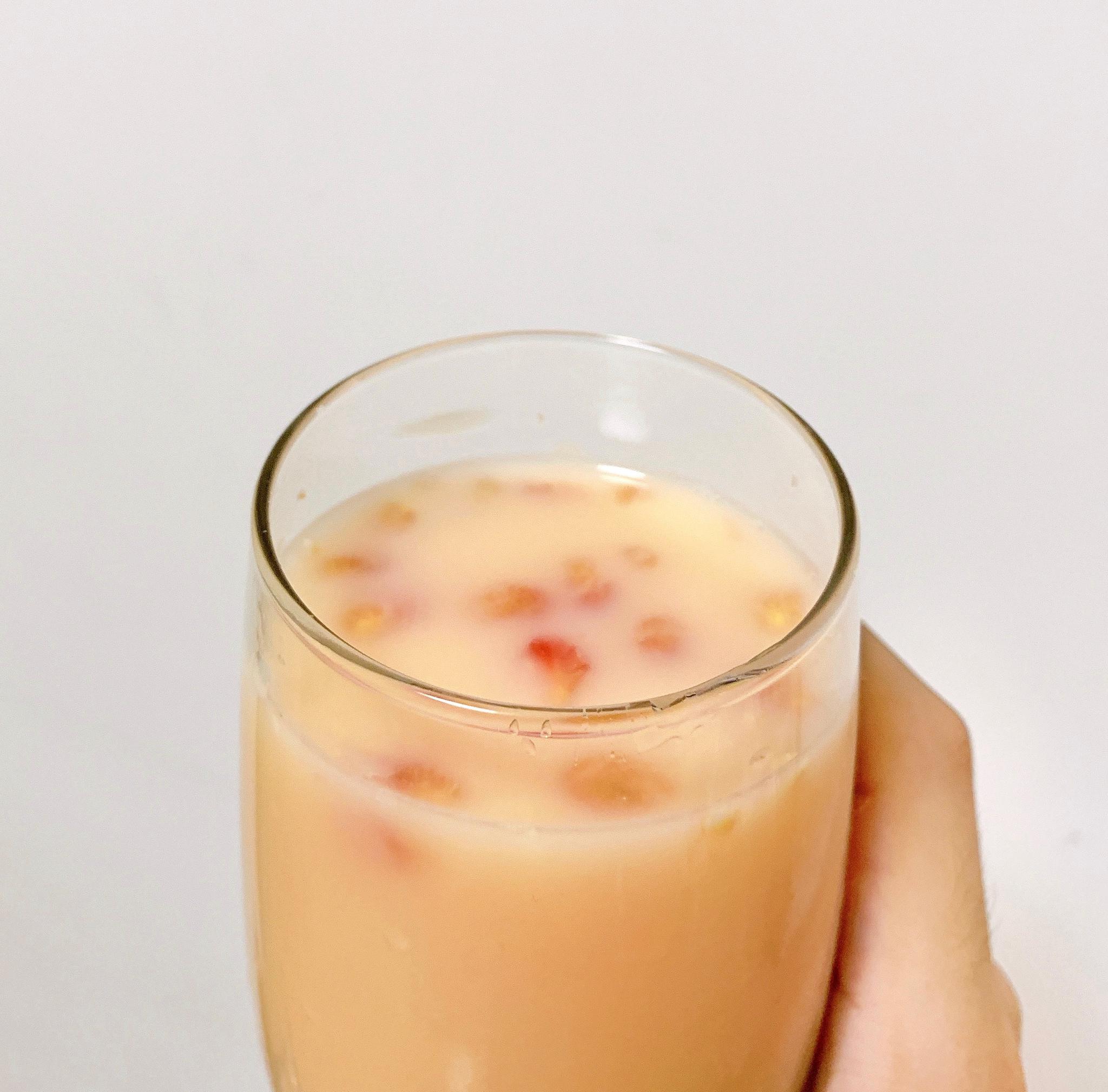 没喝到喜茶的石榴养乐多波波冰,自己diy一个哈哈|养乐多|波波|勺子