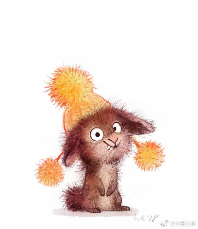 德国插画师wiebkerauers画笔下有情绪的可爱动物wiebkerauers