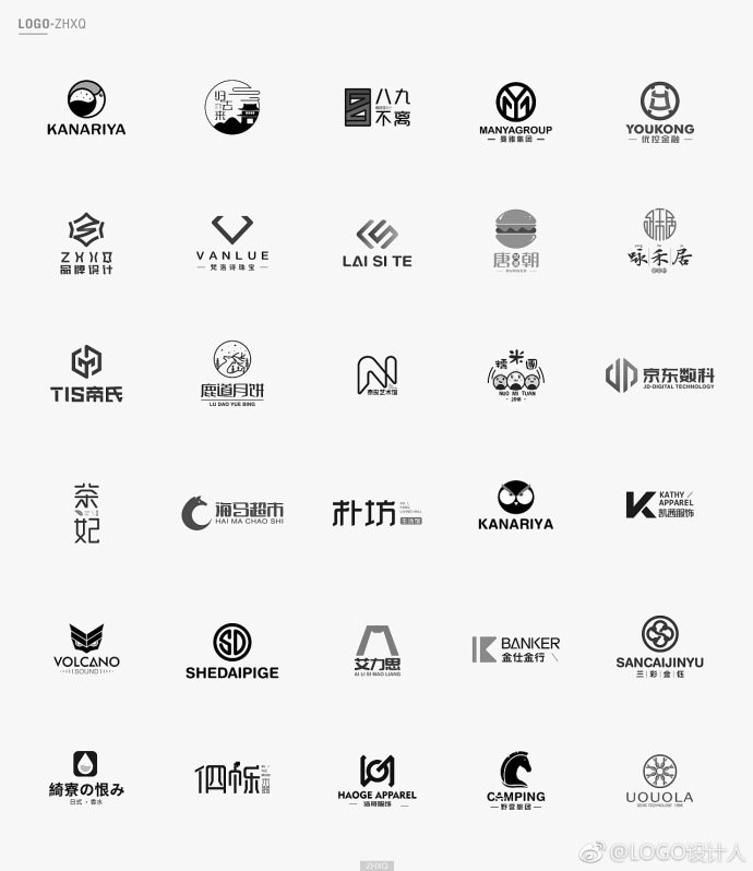 品牌logo设计风格参考