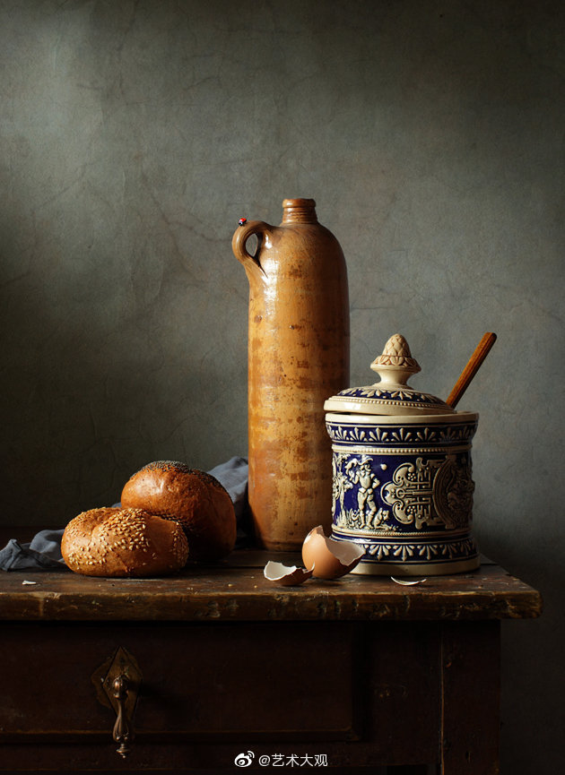 静默生辉俄罗斯艺术家ДианаАмелина古典静物摄影