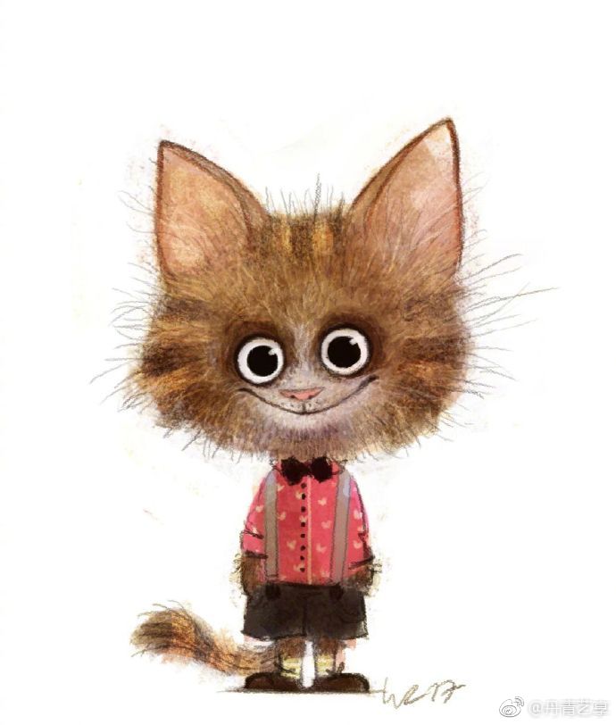 德国插画师wiebkerauers画笔下有情绪的可爱动物wiebkerauers
