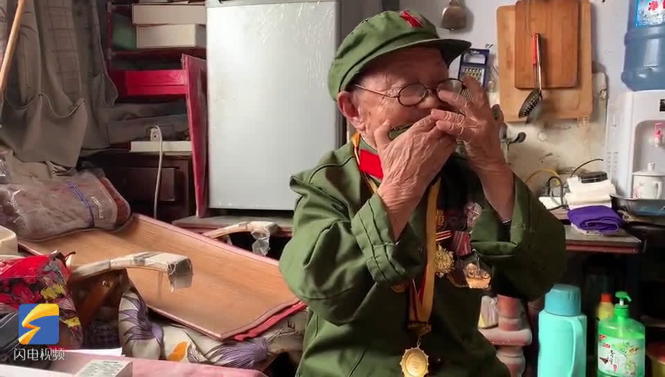 听德州95岁抗战老兵讲述红色故事