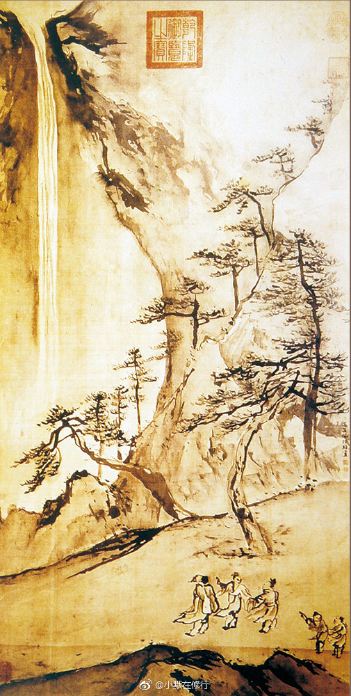历代名家画笔下的庐山|顾恺之|山水|山水画|对象|画作_新浪新闻