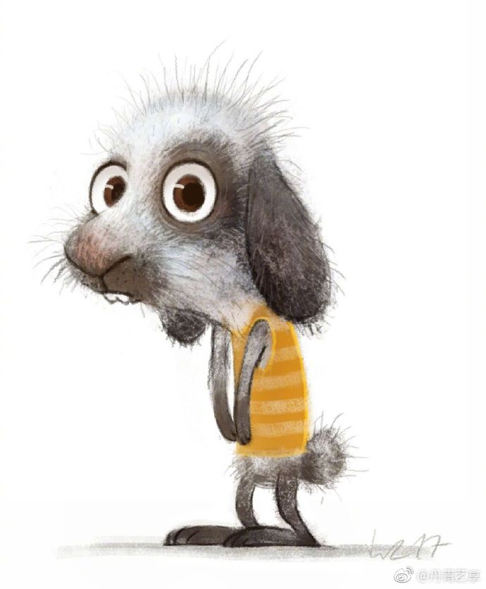 德国插画师wiebkerauers画笔下有情绪的可爱动物wiebkerauers