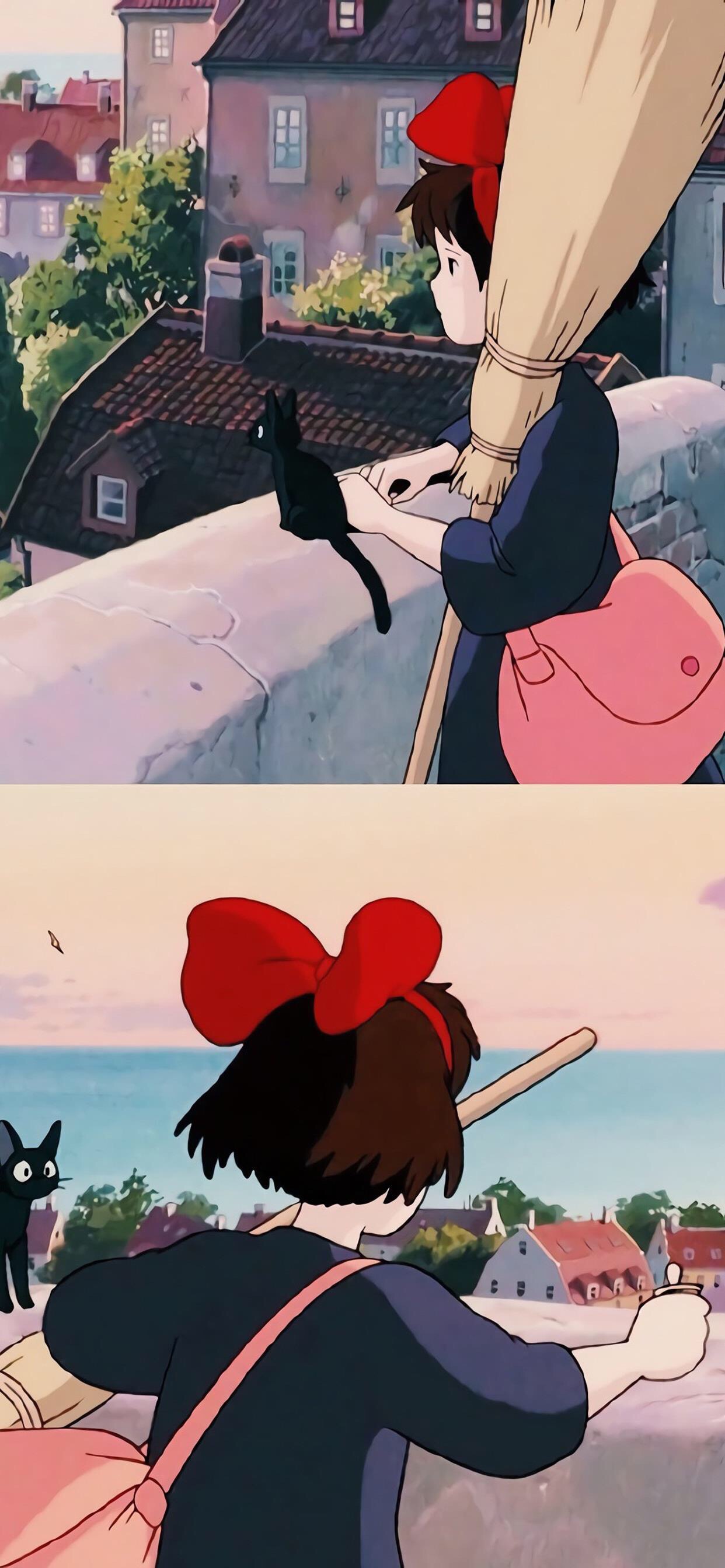 宫崎骏《魔女宅急便》壁纸无水印高清戳赞你最近的考试都会逢考必过