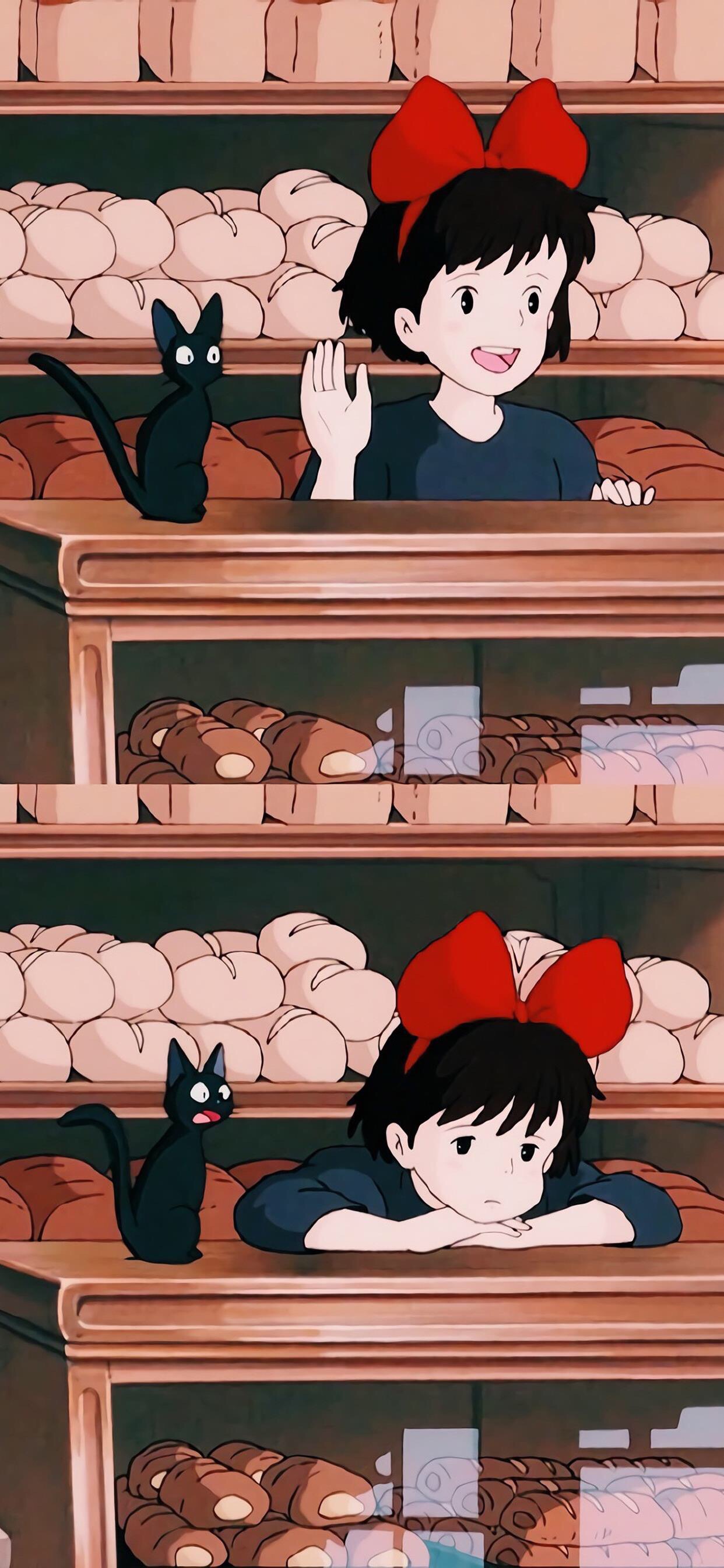 宫崎骏《魔女宅急便》壁纸无水印高清戳赞你最近的考试都会逢考必过