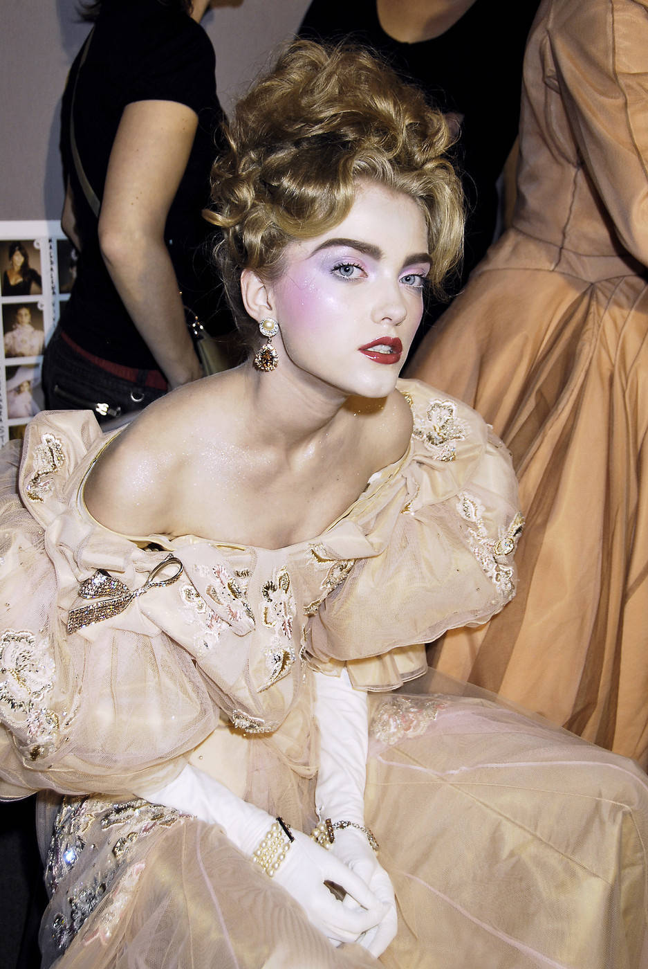 可爱的贵妇丨vlada roslyakova christian dior haute couture f/w 20