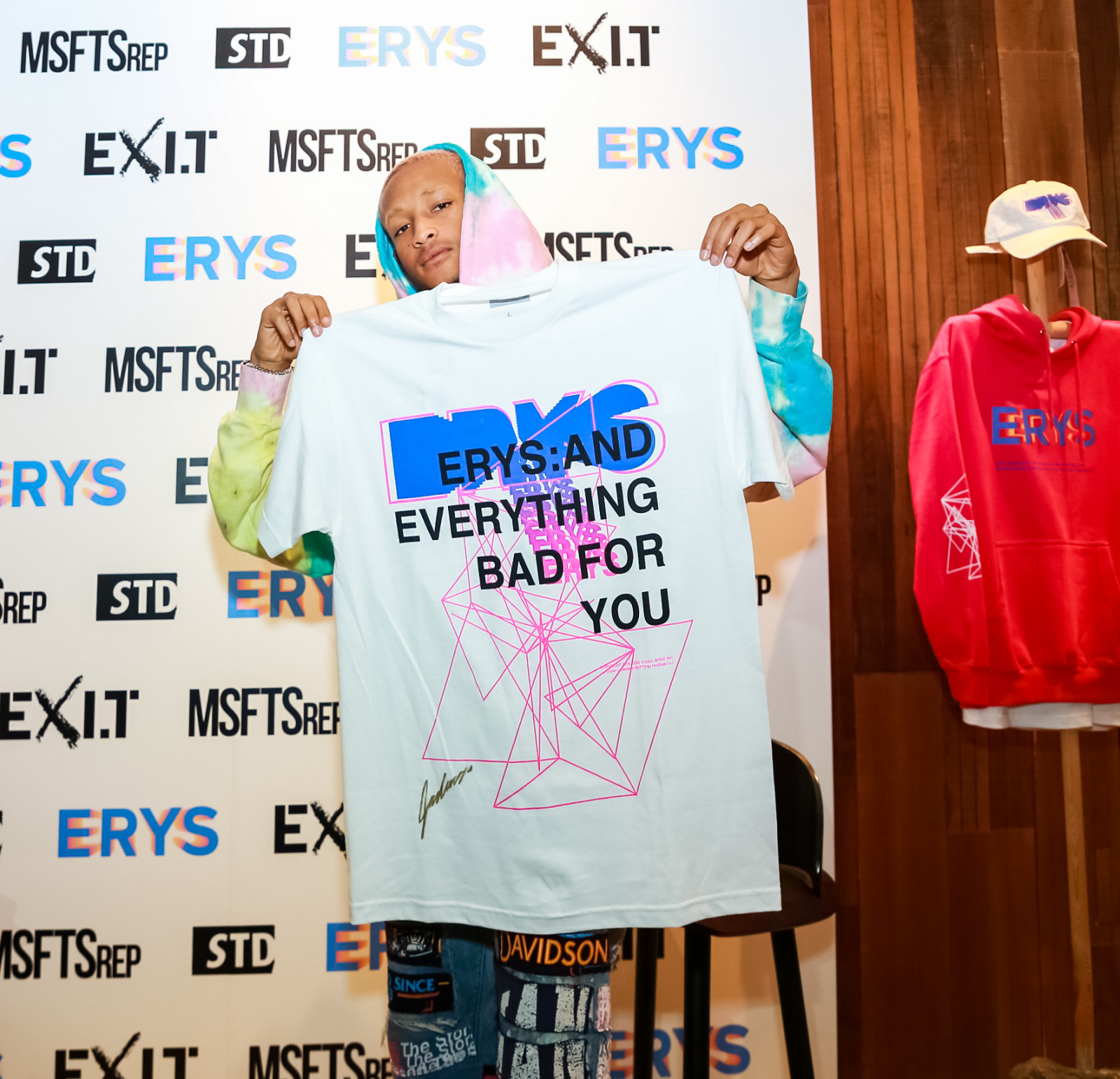 Jaden Smith èº«çèªå®¶åçmsftsrepçtrippy Summerç³»åææå«è¡£