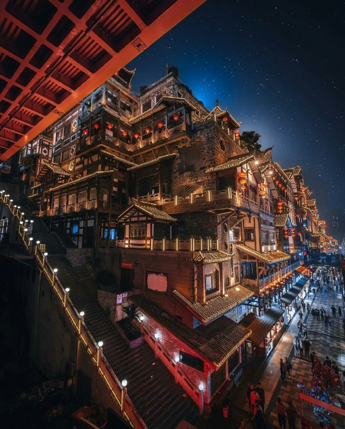 4d魔幻城市重庆,大片既视感!